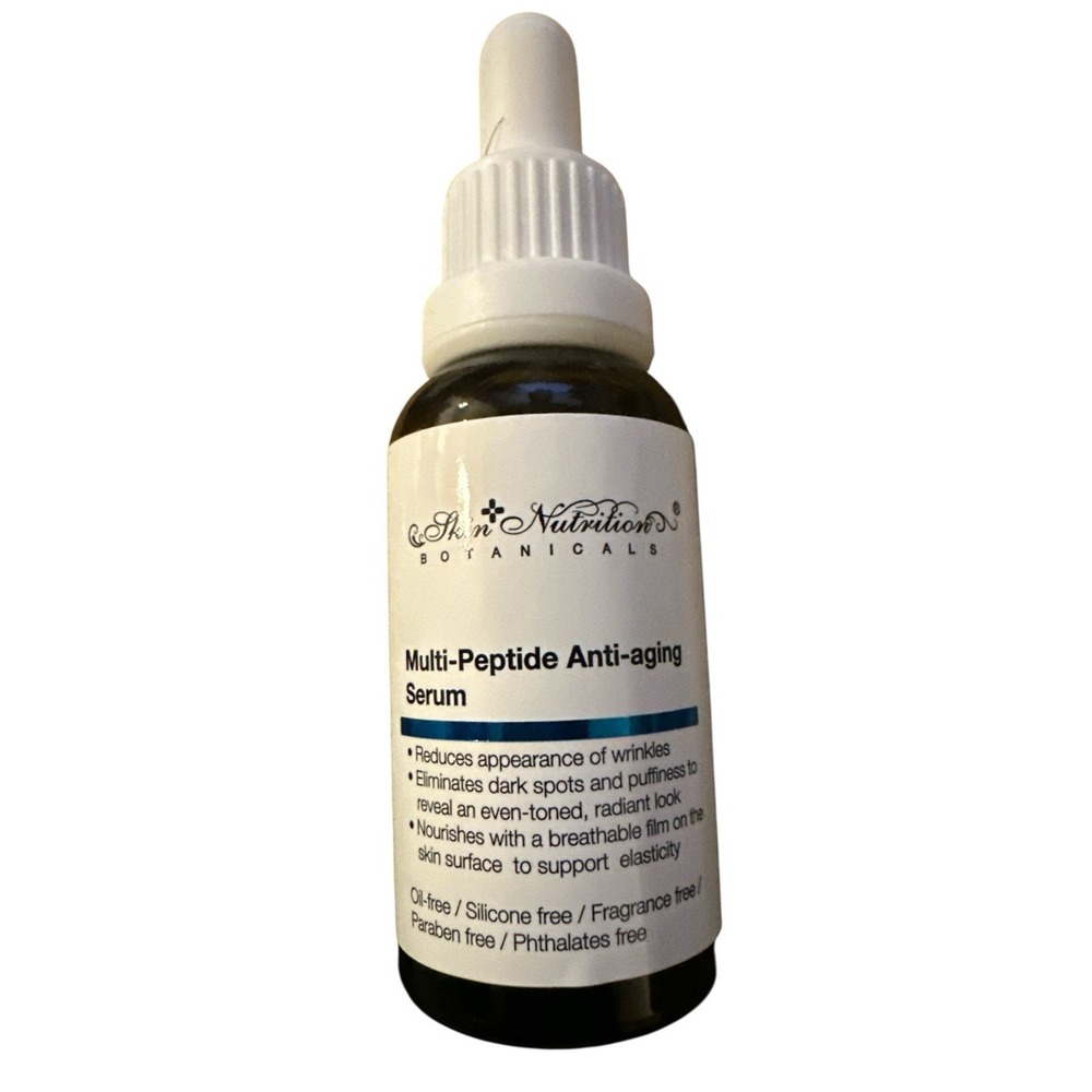 Skin Nutrition Botanicals Multi-Peptide Anti-Aging Serum 1oz Niacinamide Serum